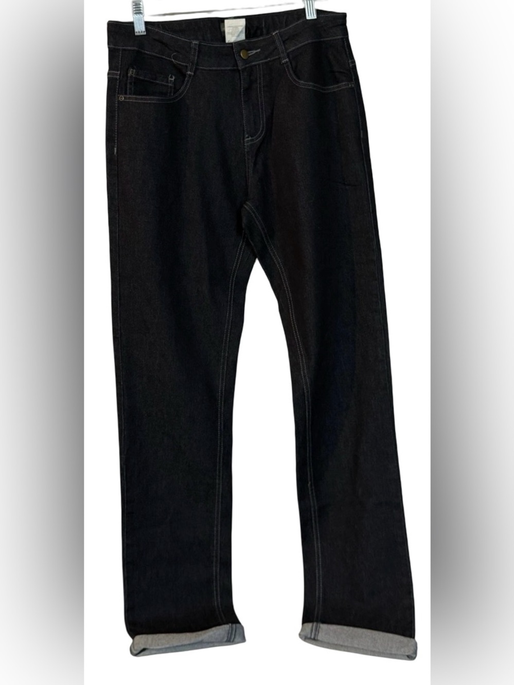 Apparel Collection Dark Blue Denim Jeans 30 REG Straight Leg